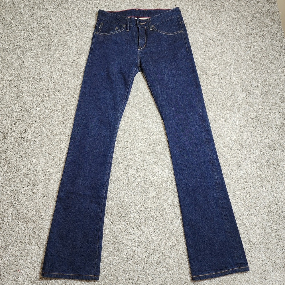 Raleigh Denim Workshop White Oak Cone Denim Jeans Size 27 Handcrafted NC